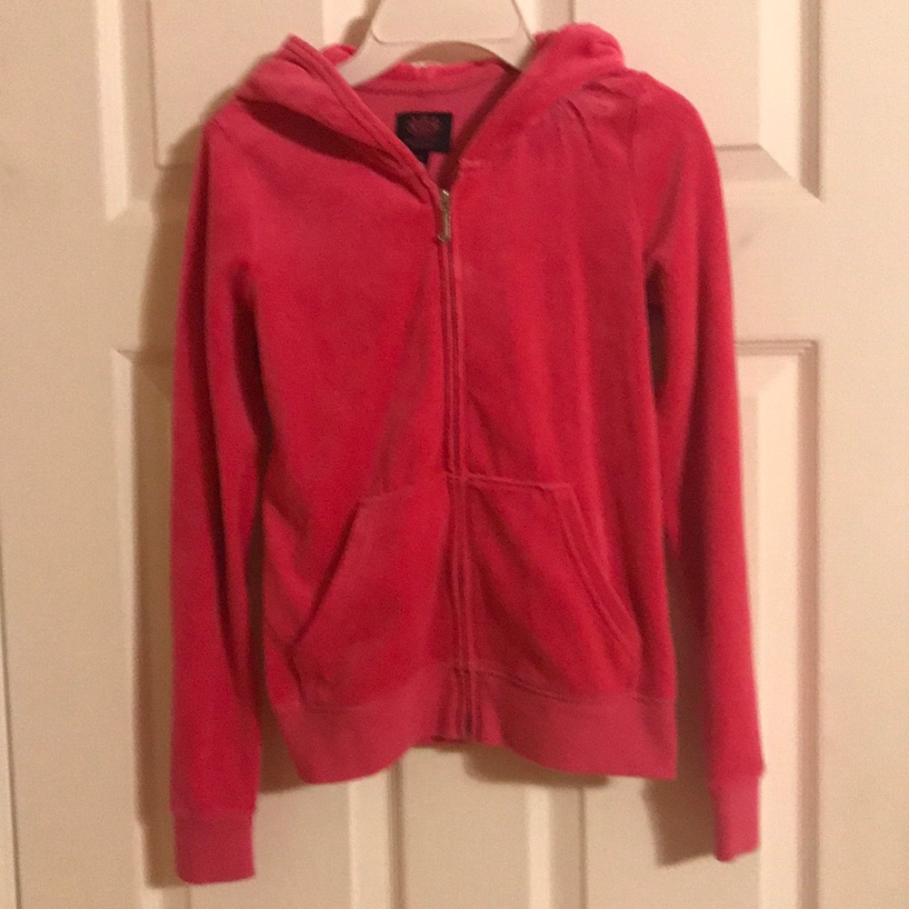 Juicy Couture pink hoodie & jogger pants